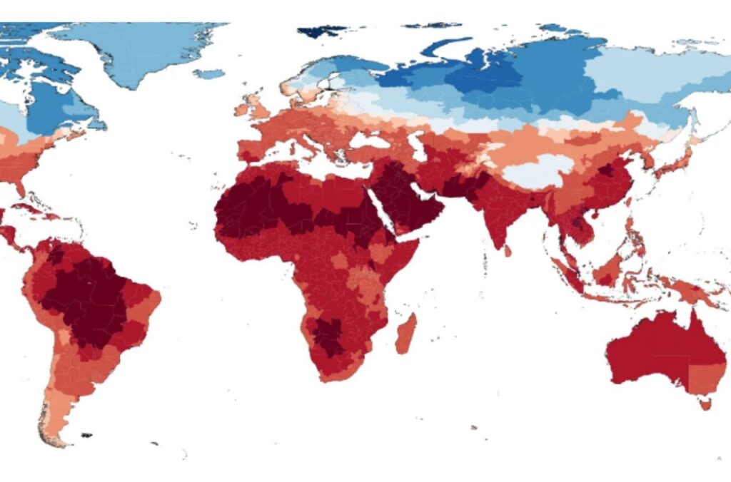 Accélération du réchauffement climatique et effondrement économique