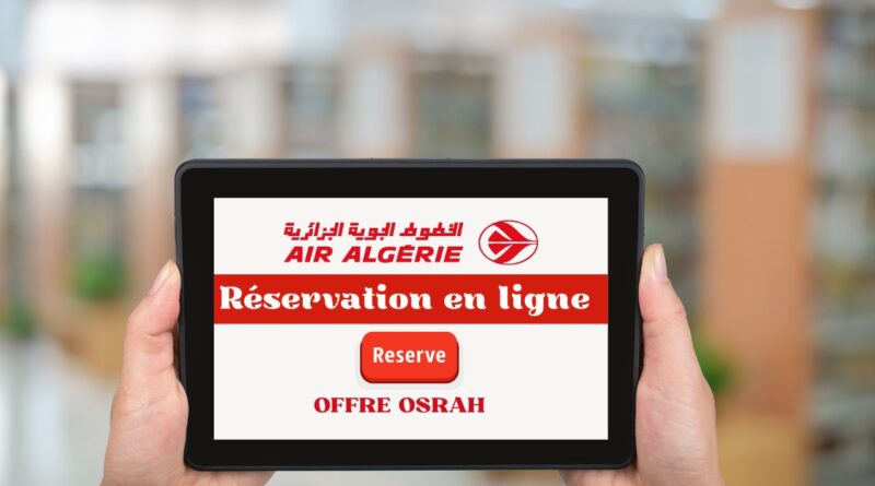 Réservation en ligne pour l'offre Osra