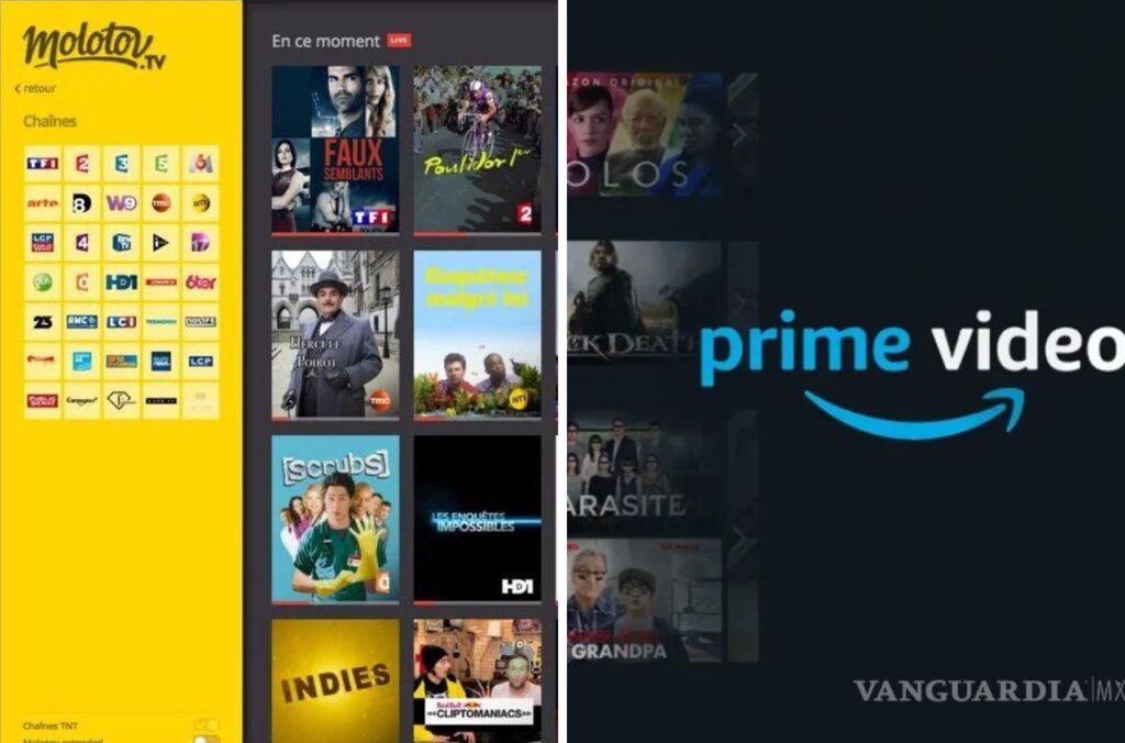 Offres spéciales de Molotov et Prime Video