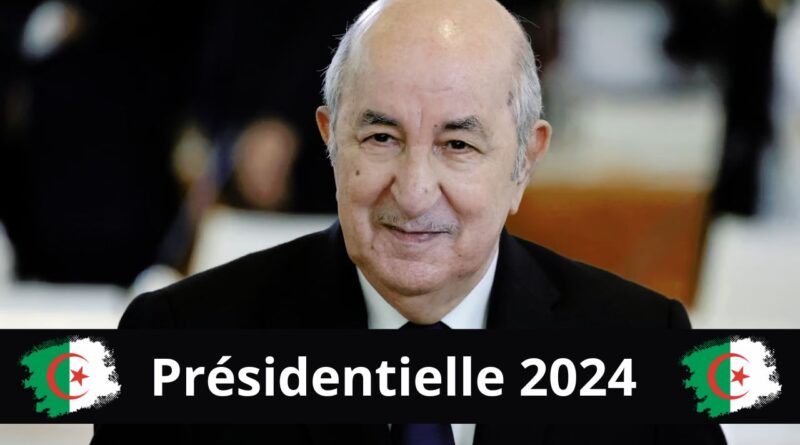 Tebboune a annoncé sa candidature