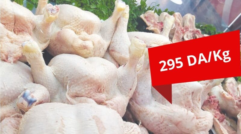 nouveau prix du poulet