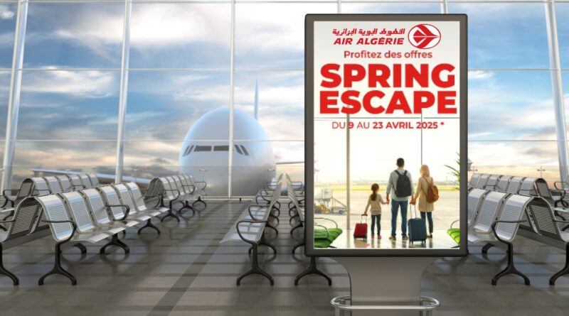Printemps 2025  : Air Algérie annonce une nouvelle offre Spring Escape